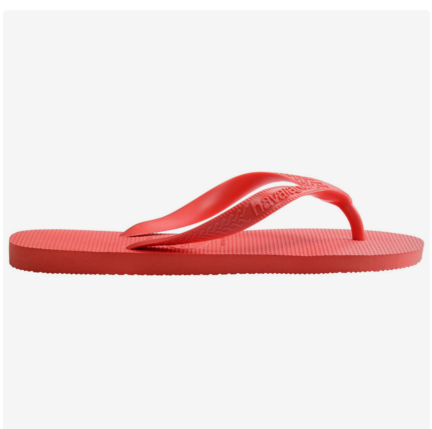 Havaianas - Top Dark Brown Flip Flops - Orange
