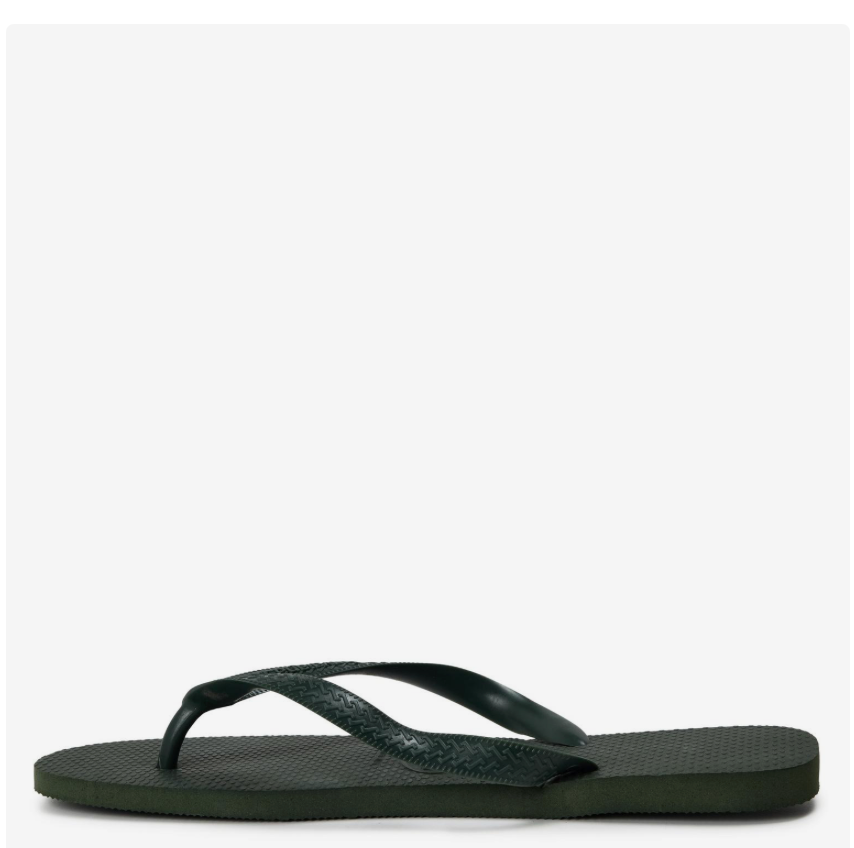 Havaianas - Top Dark Brown Flip Flops - Oliven grøn