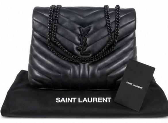 Saint Laurent LouLou taske - Sort