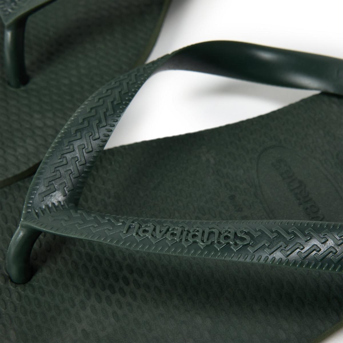 Havaianas - Top Dark Brown Flip Flops - Oliven grøn